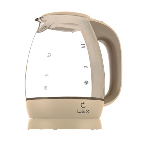 LEX LX 3002-2, чайник электрический (бежевый)