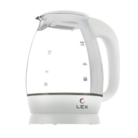 LEX LX 3002-3 чайник электрический (белый)